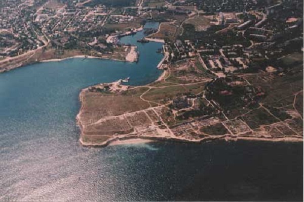 Image - An aerial view of the Dnipro-Boh Estuary.